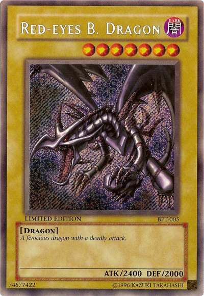 Red-Eyes B. Dragon [BPT-005] Secret Rare Yu-Gi-Oh!