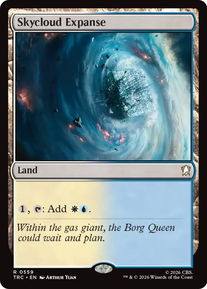 Skycloud Expanse (Surge Foil) [Star Trek Commander] Magic: The Gathering