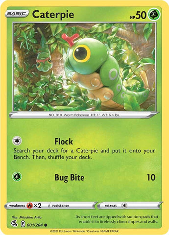 Caterpie (001/264) [Sword & Shield: Fusion Strike] Pokémon