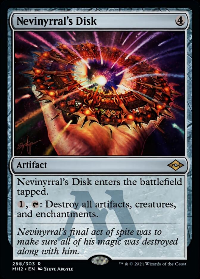 Nevinyrral's Disk (Foil Etched) [Modern Horizons 2] Magic: The Gathering