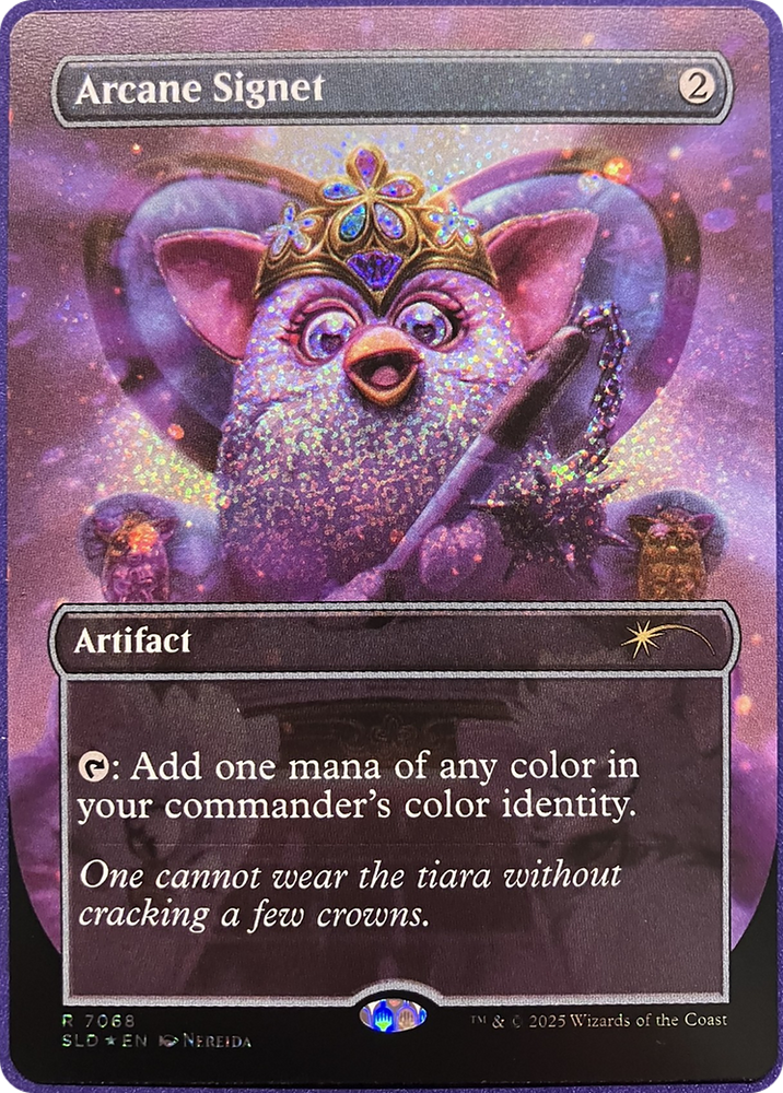 Arcane Signet (7068) (Confetti Foil) [Secret Lair Drop Series] Magic: The Gathering