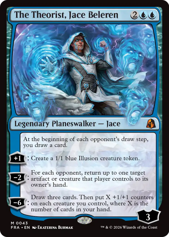 The Theorist, Jace Beleren [Reality Fracture] Magic: The Gathering