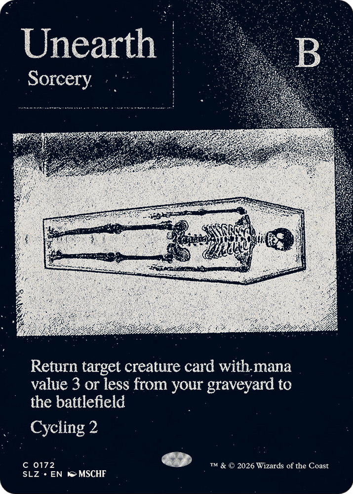 Unearth (0172) [Secret Lair x MSCHF: The Zeta Set] Magic: The Gathering