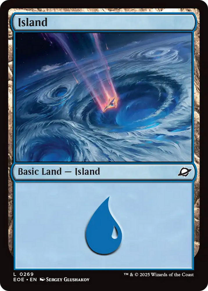 Island (0269) [Edge of Eternities] Magic: The Gathering