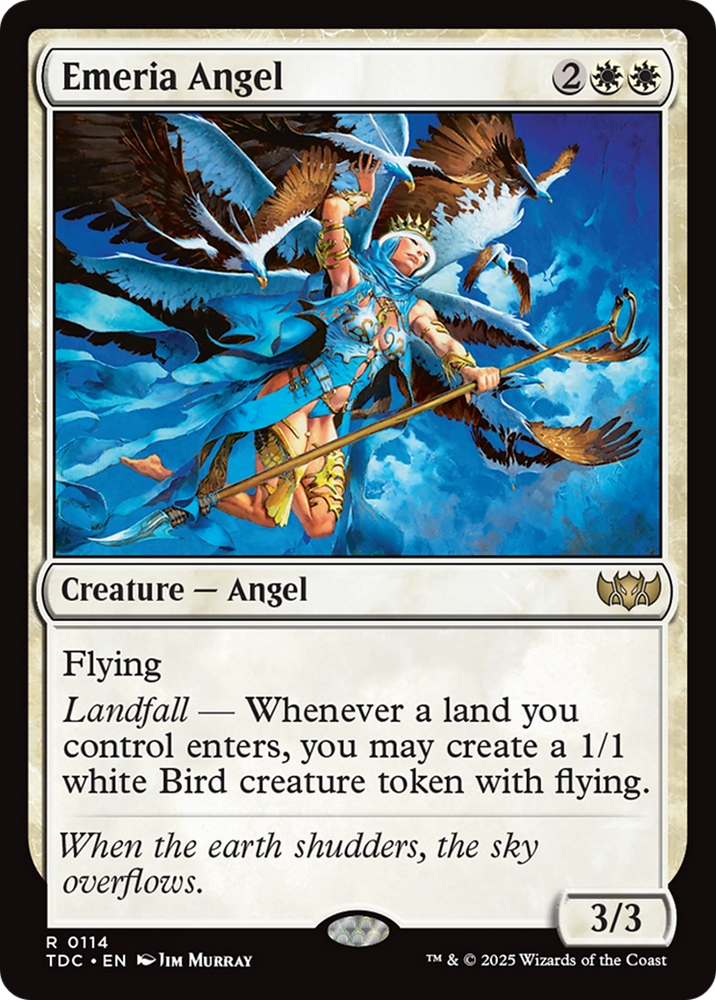 Emeria Angel [Tarkir: Dragonstorm Commander] Magic: The Gathering