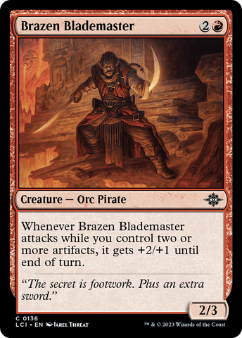 Brazen Blademaster [The Lost Caverns of Ixalan] Magic: The Gathering