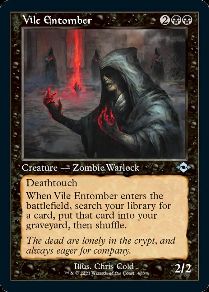 Vile Entomber (Retro Foil Etched) [Modern Horizons 2] Magic: The Gathering