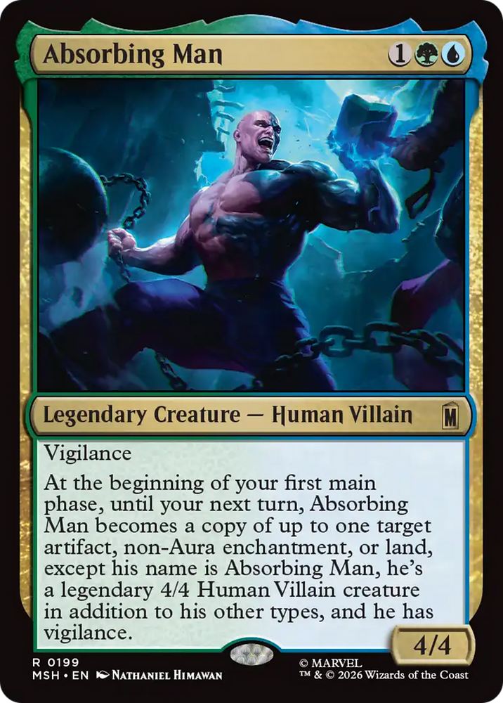 Absorbing Man [Marvel Super Heroes] Magic: The Gathering
