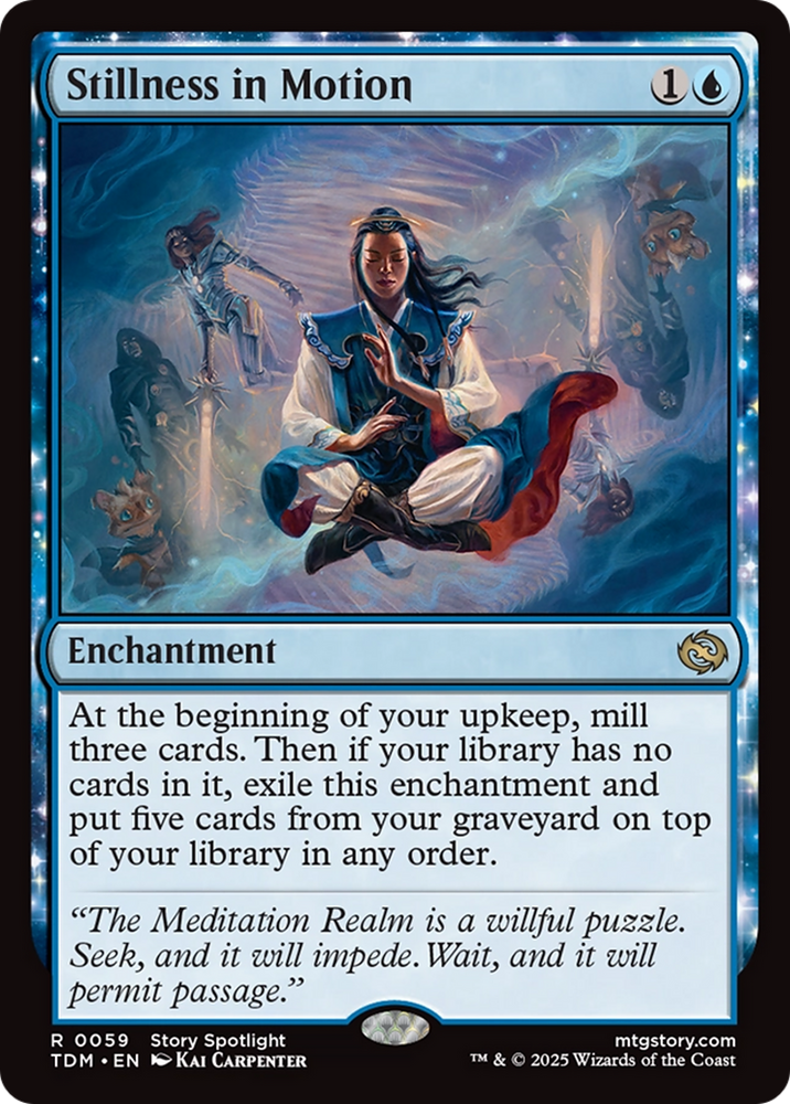 Stillness in Motion [Tarkir: Dragonstorm] Magic: The Gathering