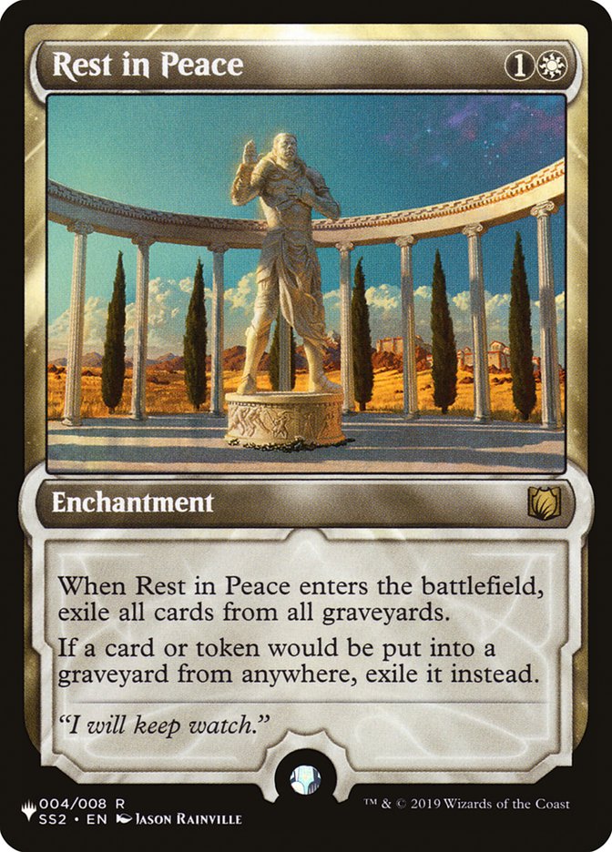 Rest in Peace [The List] Magic: The Gathering