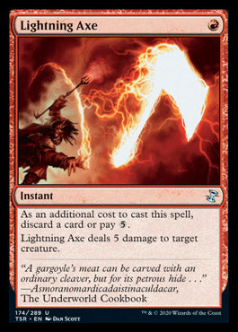Lightning Axe [Time Spiral Remastered] Magic: The Gathering