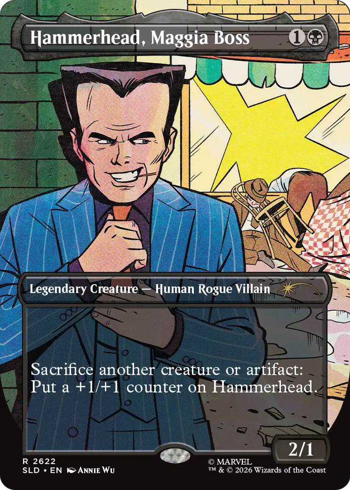 Hammerhead, Maggia Boss [Secret Lair Drop Series] Magic: The Gathering