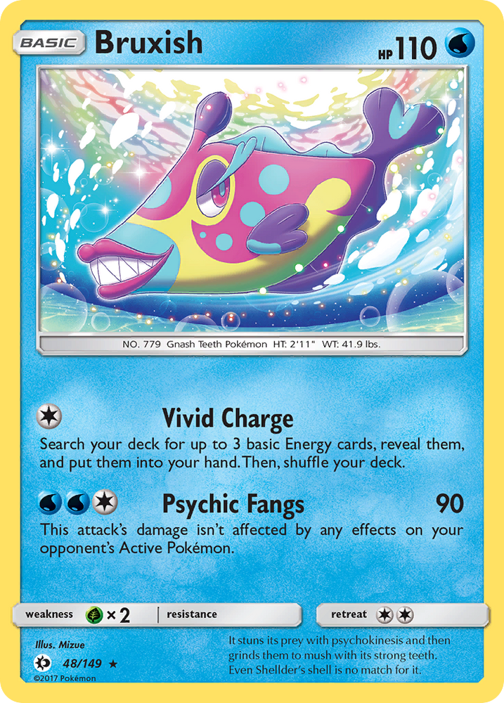 Bruxish (48/149) [Sun & Moon: Base Set] Pokémon