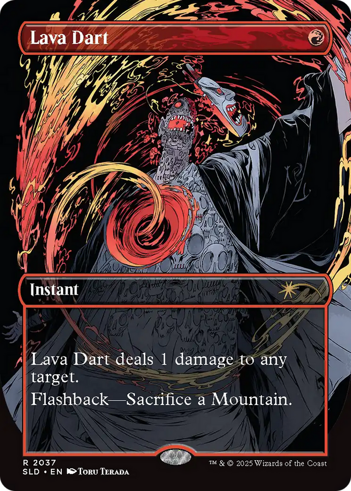 Lava Dart (Rainbow Foil) [Secret Lair Drop Series] Magic: The Gathering