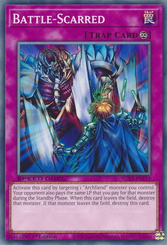 Battle-Scarred [SGX3-ENE19] Common Yu-Gi-Oh!