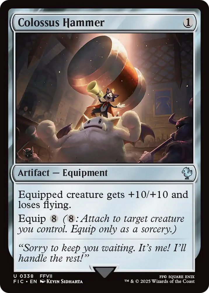 Colossus Hammer [FINAL FANTASY Commander] Magic: The Gathering