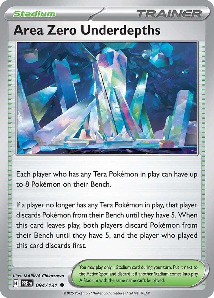 Area Zero Underdepths (094/131) [Scarlet & Violet: Prismatic Evolutions] Pokémon
