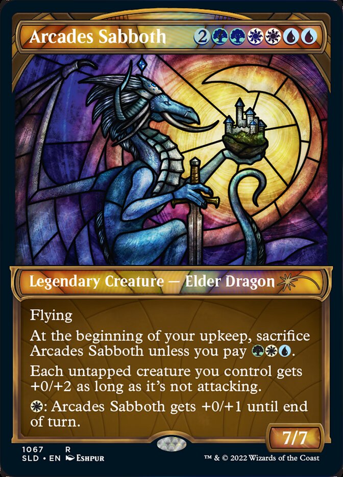 Arcades Sabboth (Showcase Textured) [Secret Lair Drop Series] Magic: The Gathering