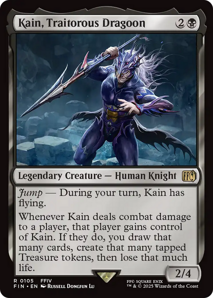 Kain, Traitorous Dragoon [FINAL FANTASY] Magic: The Gathering