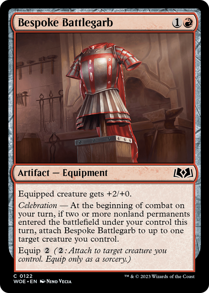 Bespoke Battlegarb [Wilds of Eldraine] Magic: The Gathering
