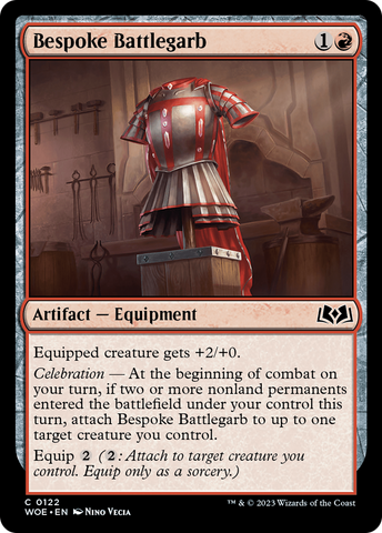 Bespoke Battlegarb [Wilds of Eldraine] Magic: The Gathering