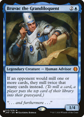 Bruvac the Grandiloquent [The List] Magic: The Gathering