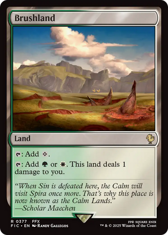 Brushland [FINAL FANTASY Commander] Magic: The Gathering