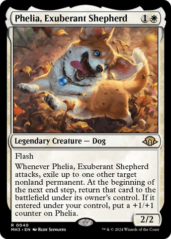Phelia, Exuberant Shepherd [Modern Horizons 3] Magic: The Gathering
