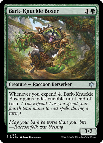 Bark-Knuckle Boxer [Bloomburrow] Magic: The Gathering