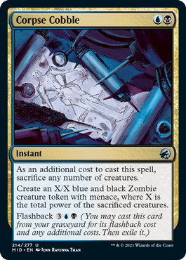 Corpse Cobble [Innistrad: Midnight Hunt] Magic: The Gathering