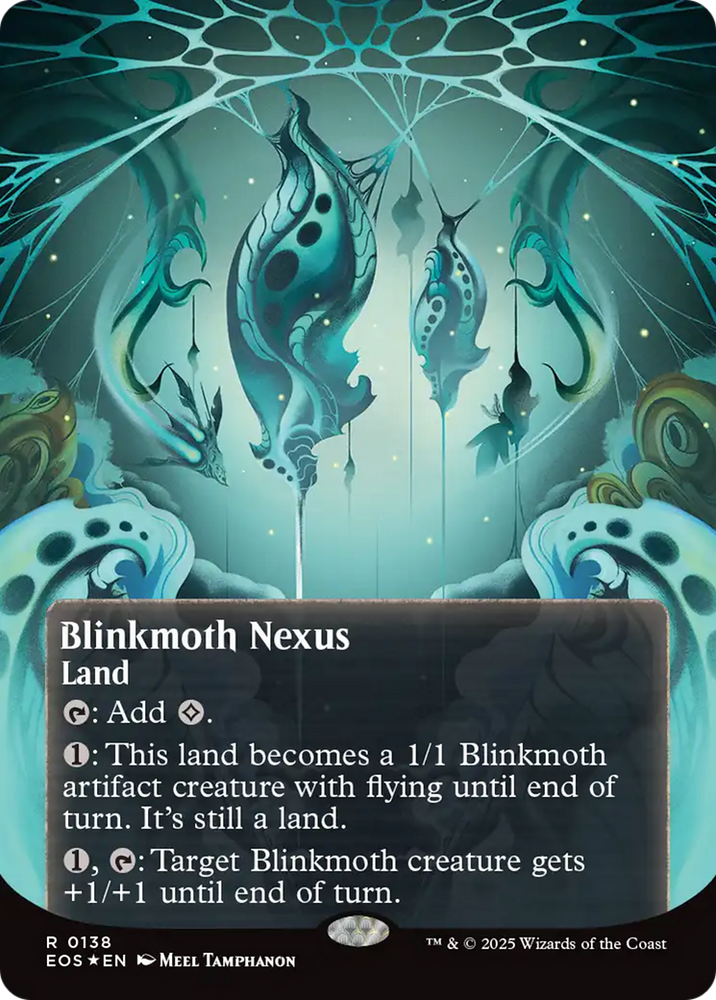 Blinkmoth Nexus (0138) (Borderless) (Galaxy Foil) [Edge of Eternities: Stellar Sights] Magic: The Gathering