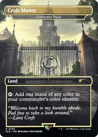 Croft Manor - Command Tower [Secret Lair Drop Series] Magic: The Gathering