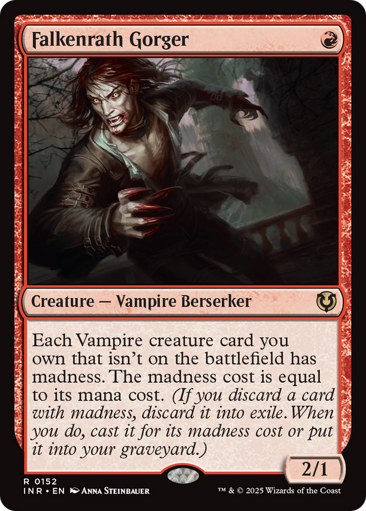Falkenrath Gorger [Innistrad Remastered] Magic: The Gathering