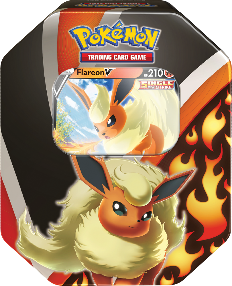 Sword & Shield: Evolving Skies - Eevee Evolutions Tin (Flareon V) Pokémon