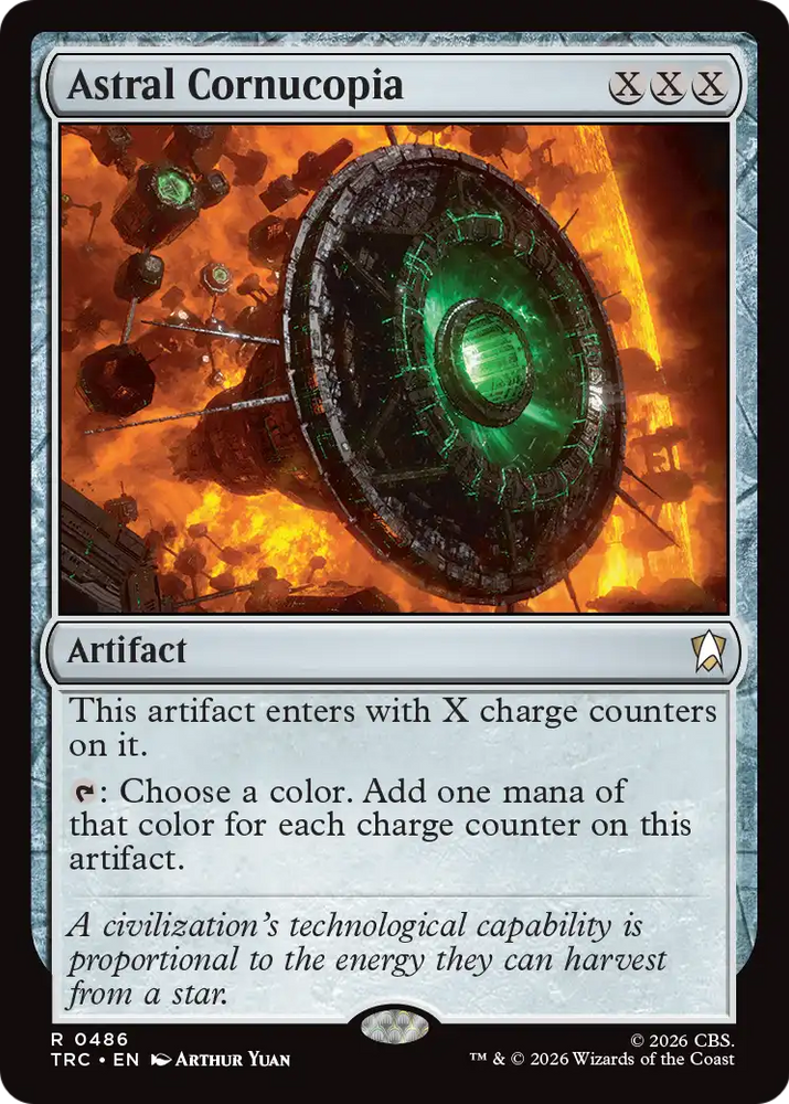 Astral Cornucopia (Surge Foil) [Star Trek Commander] Magic: The Gathering