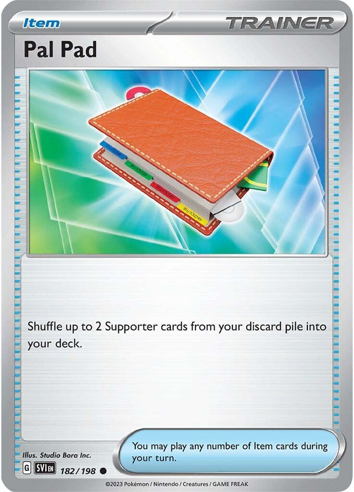 Pal Pad (182/198) [Scarlet & Violet: Base Set] Pokémon