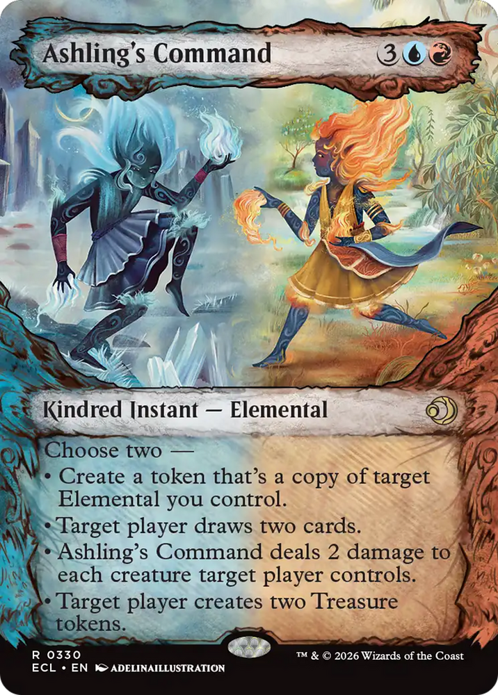 Ashling's Command (Showcase) [Lorwyn Eclipsed] Magic: The Gathering