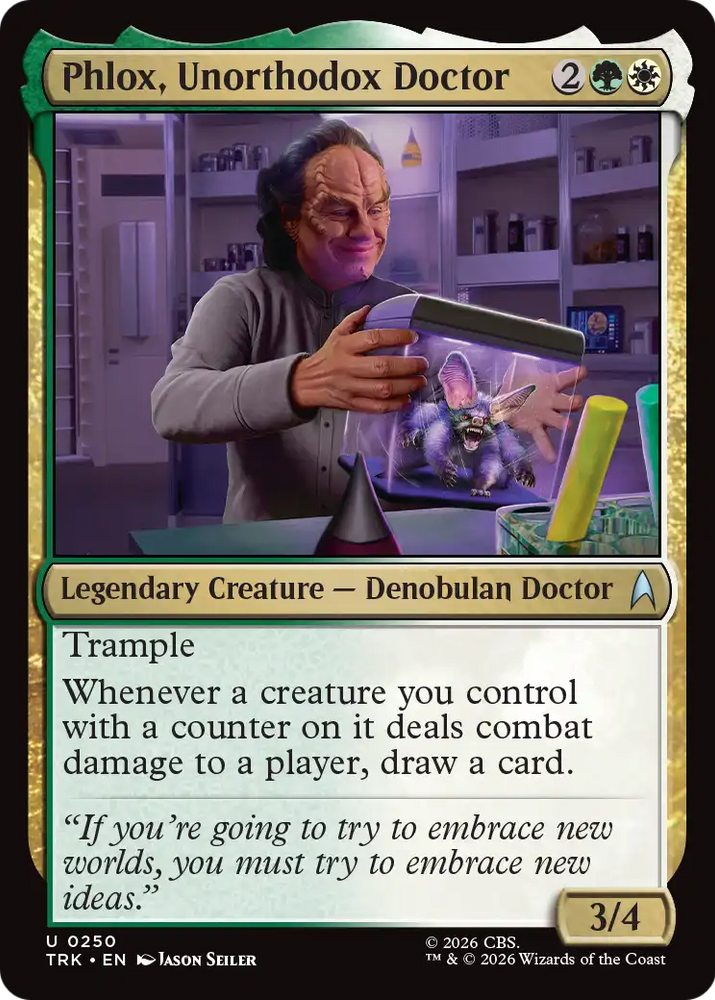 Phlox, Unorthodox Doctor [Star Trek] Magic: The Gathering