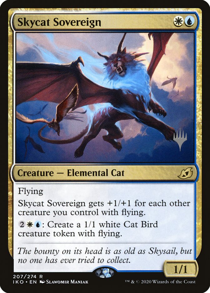 Skycat Sovereign (Promo Pack) [Ikoria: Lair of Behemoths Promos] Magic: The Gathering