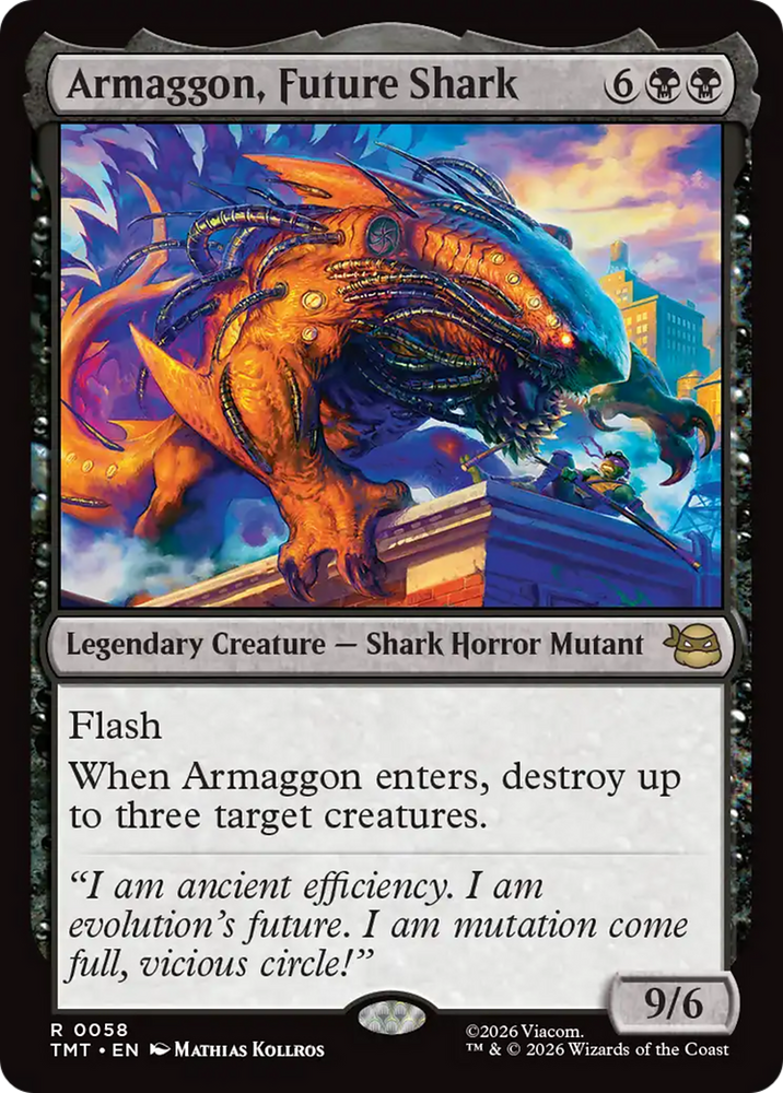 Armaggon, Future Shark [Teenage Mutant Ninja Turtles] Magic: The Gathering
