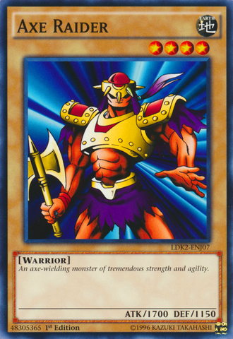 Axe Raider [LDK2-ENJ07] Common Yu-Gi-Oh!