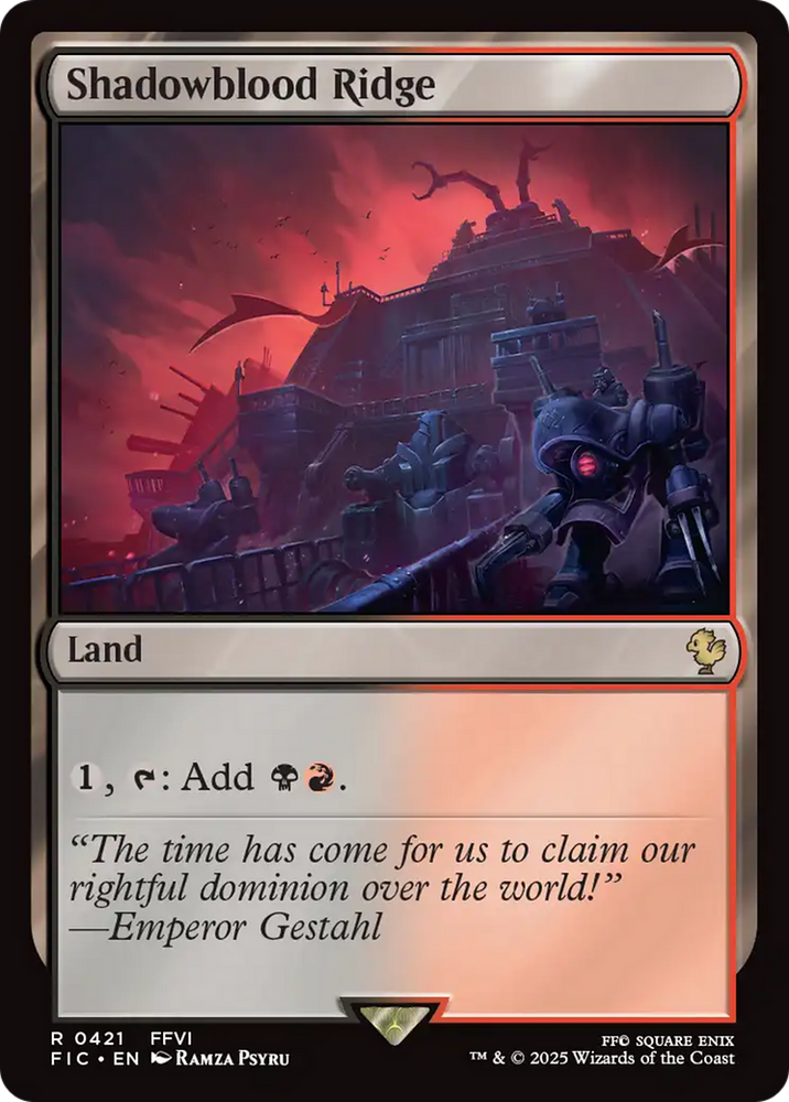 Shadowblood Ridge [FINAL FANTASY Commander] Magic: The Gathering