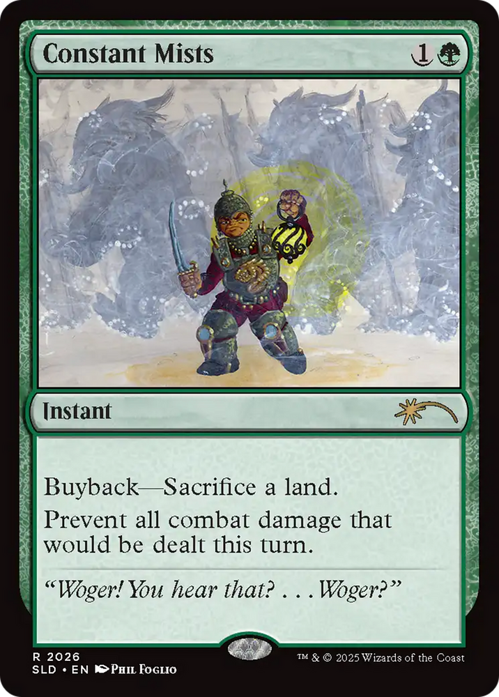 Constant Mists (2026) (Rainbow Foil) [Secret Lair Drop Series] Magic: The Gathering