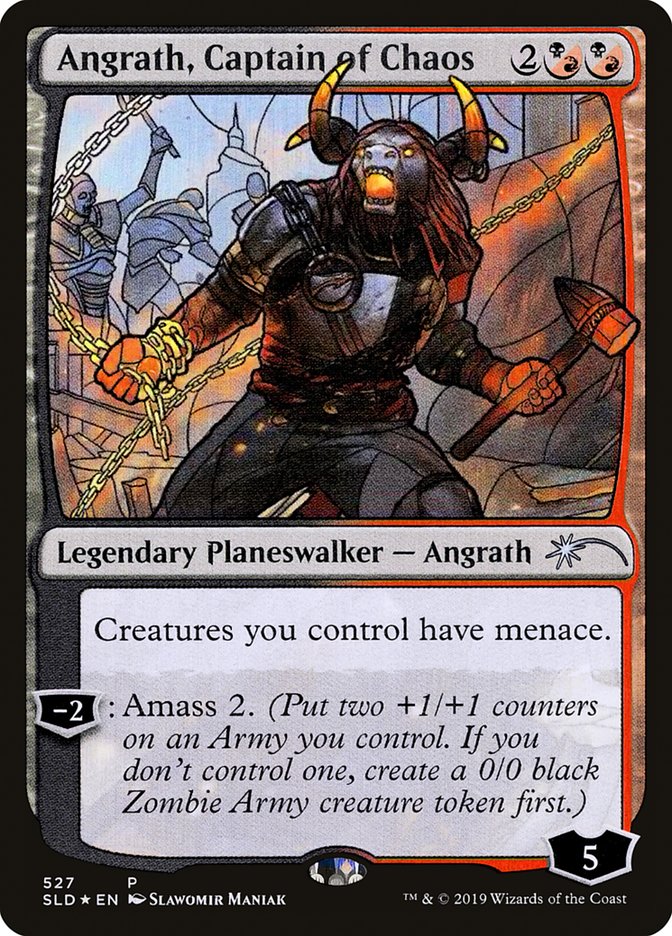Angrath, Captain of Chaos (Stained Glass) [Secret Lair Drop Promos] Magic: The Gathering