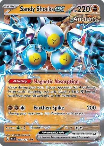Sandy Shocks ex (056/131) [Scarlet & Violet: Prismatic Evolutions] Pokémon