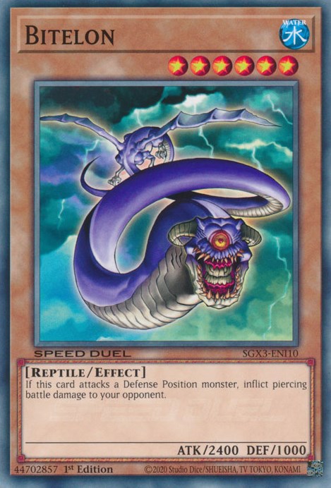 Bitelon [SGX3-ENI10] Common Yu-Gi-Oh!
