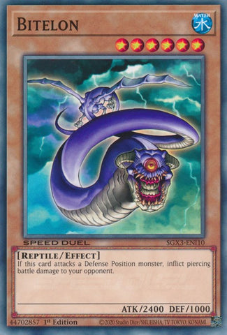 Bitelon [SGX3-ENI10] Common Yu-Gi-Oh!