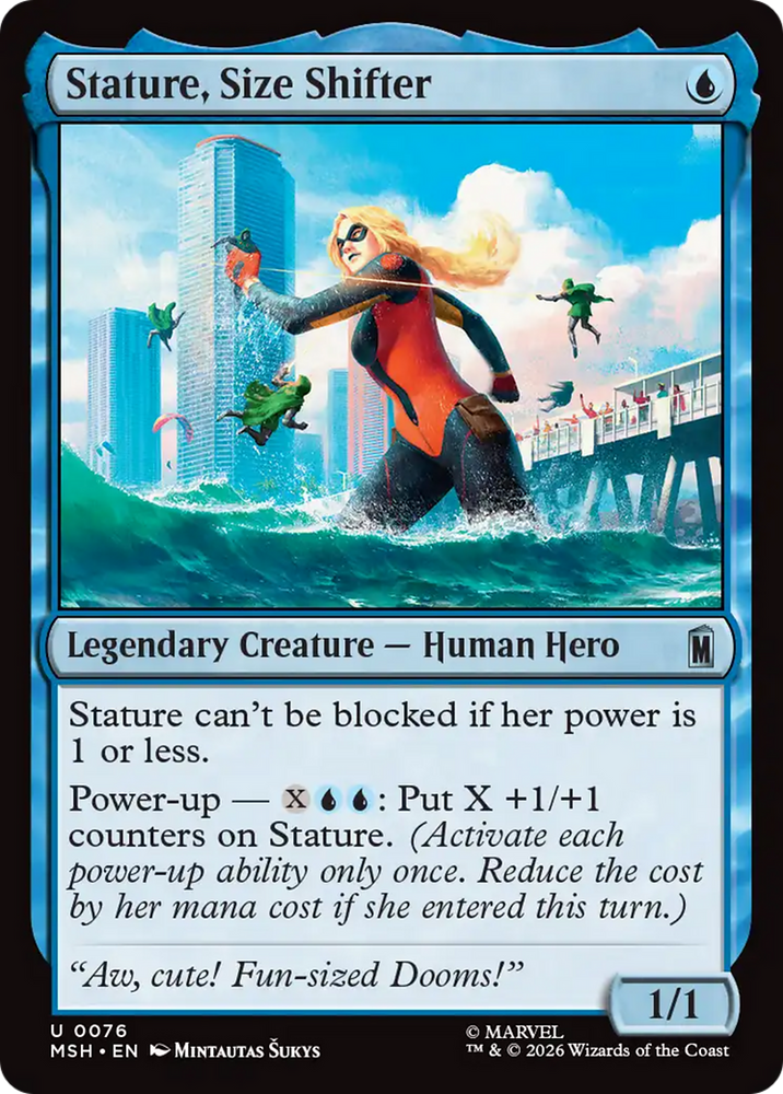 Stature, Size Shifter [Marvel Super Heroes] Magic: The Gathering