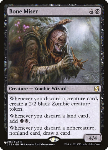 Bone Miser [The List] Magic: The Gathering
