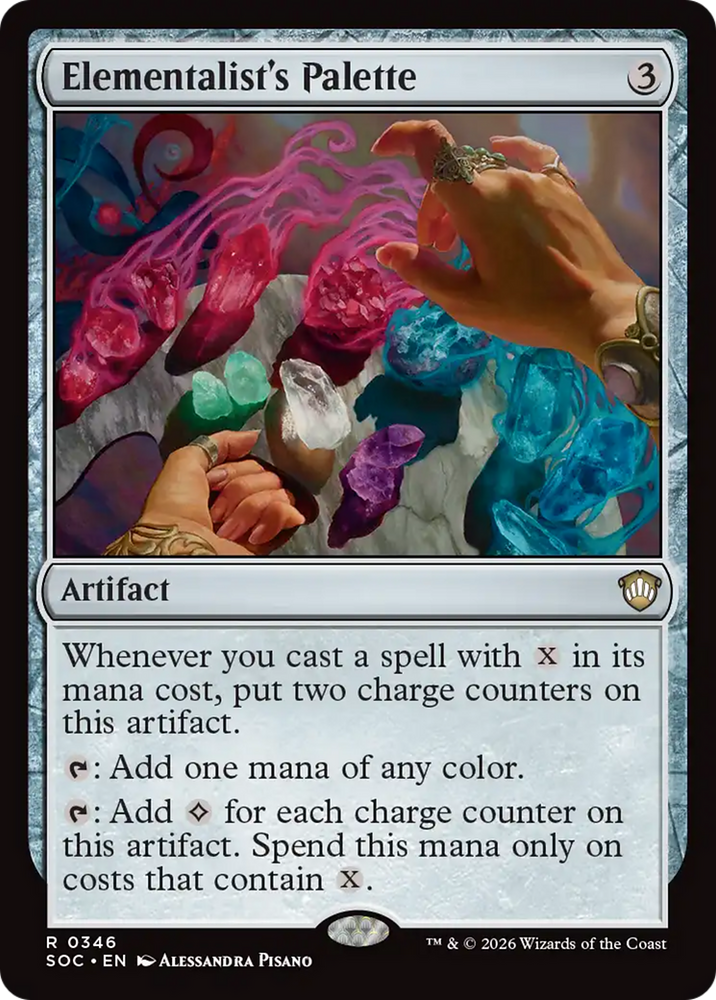 Elementalist's Palette [Secrets of Strixhaven Commander] Magic: The Gathering